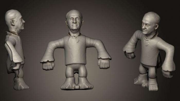 Figurines of people (STKH_0119) 3D model for CNC machine